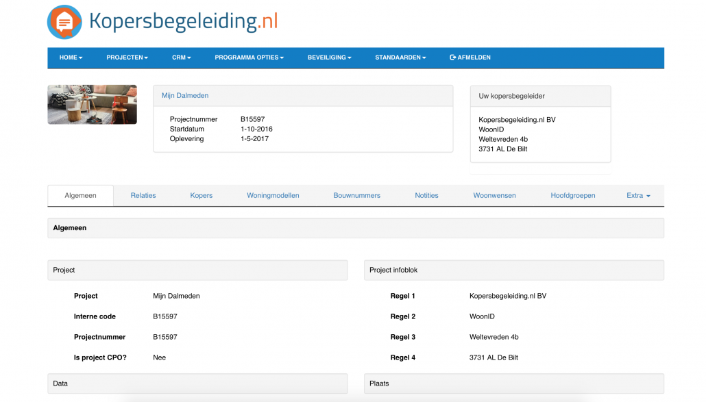 kopersbegeleiding bouwsoftware